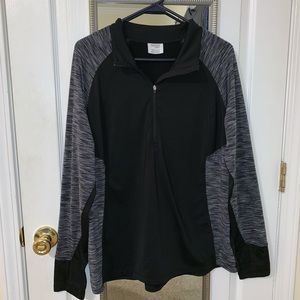 Women’s black quarter zip